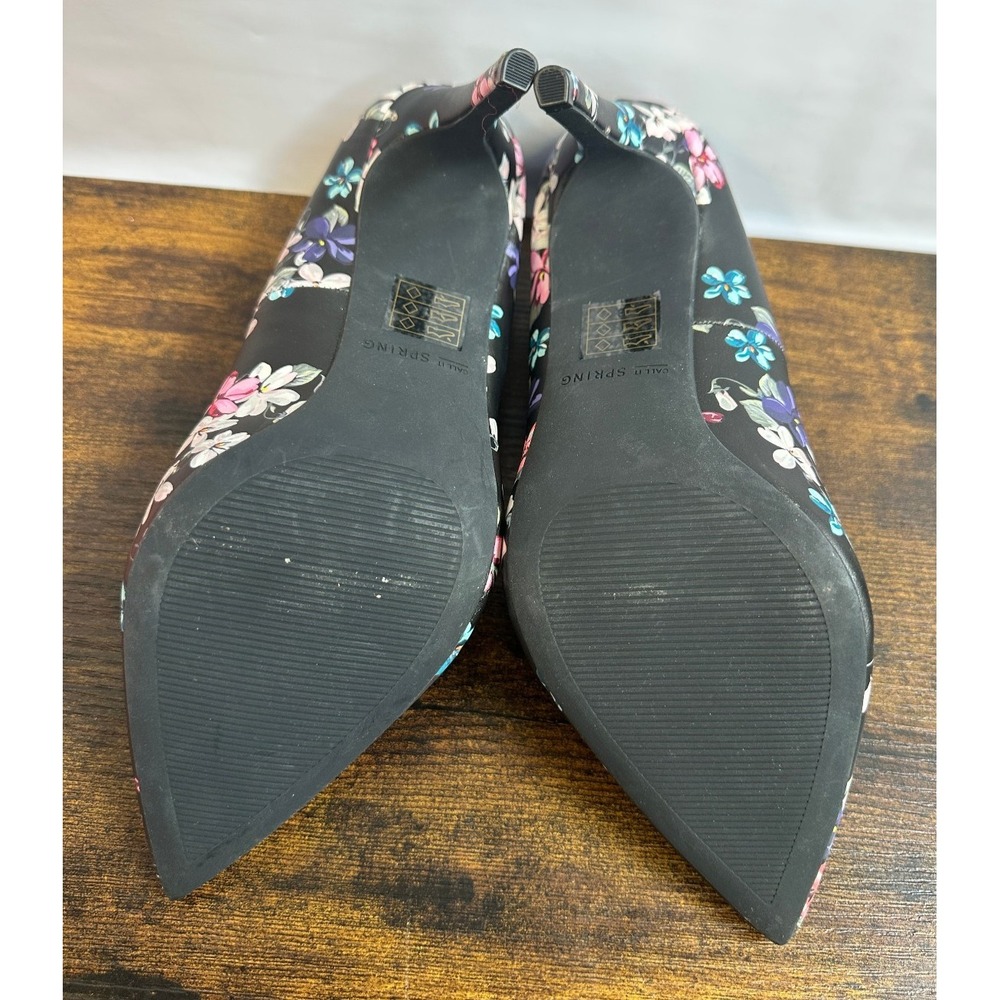 Bundle Lot of 3 High Heels Stilleto Shoes Mixed Lot Variety Floral Snake Size 11 - Picture 12 of 16